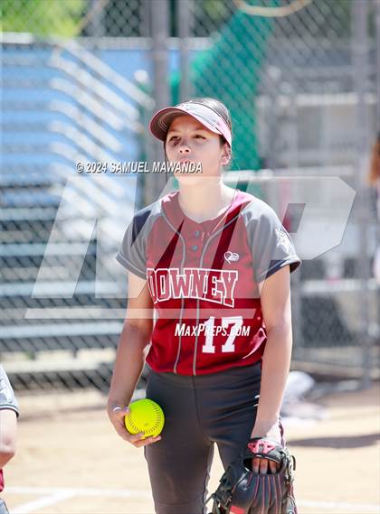 Thumbnail 2 in Downey @ Chaminade (CIFSS D1V Round 2 Playoffs) photogallery.