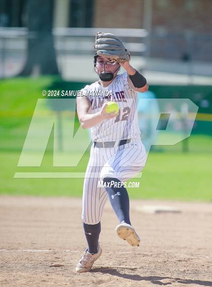 Thumbnail 3 in Downey @ Chaminade (CIFSS D1V Round 2 Playoffs) photogallery.