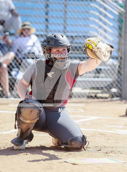 Thumbnail 3 in Downey @ Chaminade (CIFSS D1V Round 2 Playoffs) photogallery.