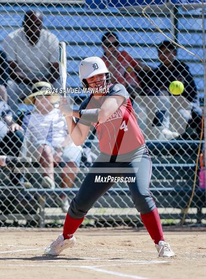 Thumbnail 3 in Downey @ Chaminade (CIFSS D1V Round 2 Playoffs) photogallery.