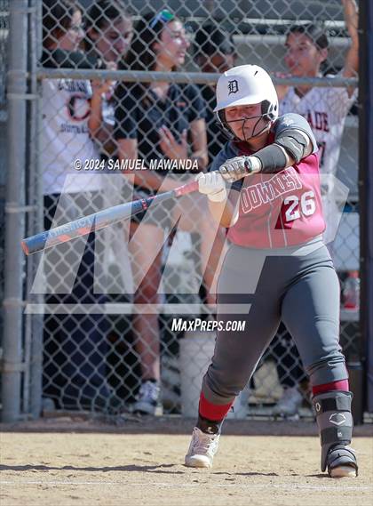 Thumbnail 2 in Downey @ Chaminade (CIFSS D1V Round 2 Playoffs) photogallery.