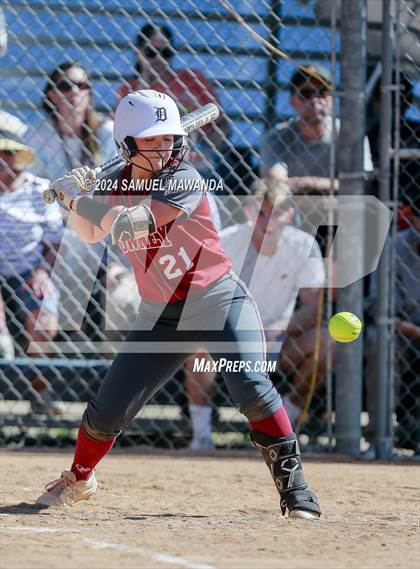 Thumbnail 3 in Downey @ Chaminade (CIFSS D1V Round 2 Playoffs) photogallery.