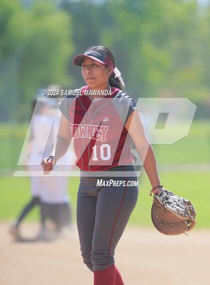 Thumbnail 3 in Downey @ Chaminade (CIFSS D1V Round 2 Playoffs) photogallery.