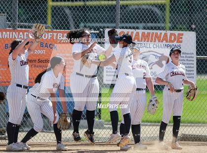 Thumbnail 2 in Downey @ Chaminade (CIFSS D1V Round 2 Playoffs) photogallery.