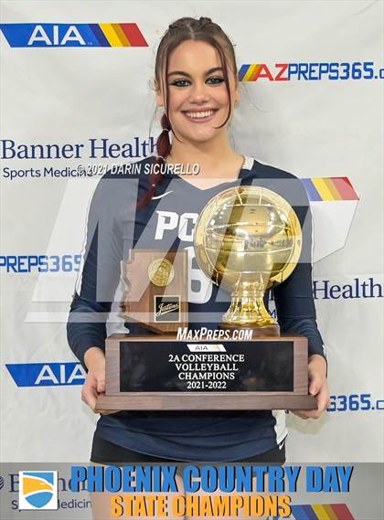 Thumbnail 2 in Phoenix Country Day vs Chandler Prep (AIA 2A Final - Awards) photogallery.