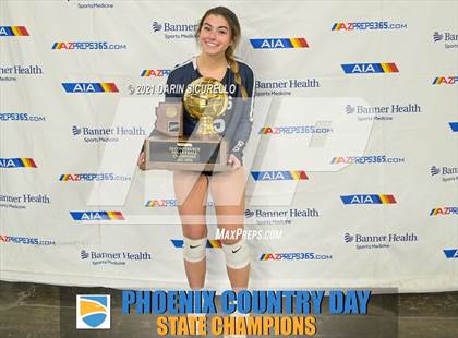 Thumbnail 1 in Phoenix Country Day vs Chandler Prep (AIA 2A Final - Awards) photogallery.