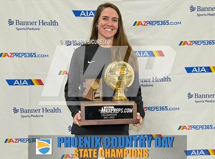 Thumbnail 3 in Phoenix Country Day vs Chandler Prep (AIA 2A Final - Awards) photogallery.