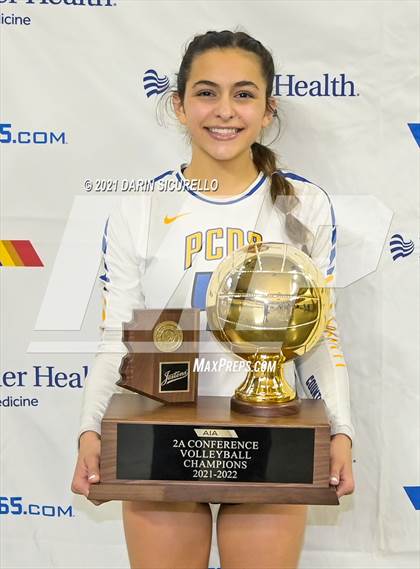 Thumbnail 2 in Phoenix Country Day vs Chandler Prep (AIA 2A Final - Awards) photogallery.