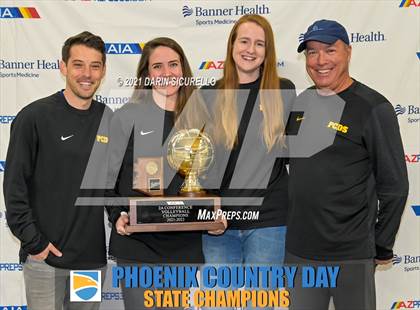 Thumbnail 3 in Phoenix Country Day vs Chandler Prep (AIA 2A Final - Awards) photogallery.