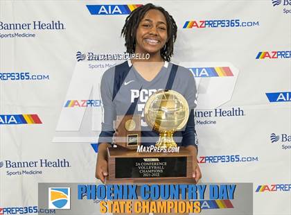 Thumbnail 3 in Phoenix Country Day vs Chandler Prep (AIA 2A Final - Awards) photogallery.