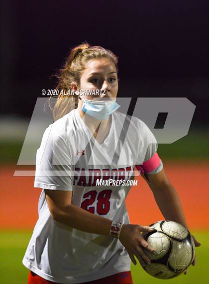 Thumbnail 3 in Fairport vs. Hilton (NYSPHSAA Class AA Final) photogallery.