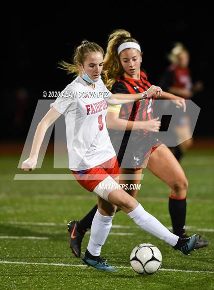 Thumbnail 3 in Fairport vs. Hilton (NYSPHSAA Class AA Final) photogallery.