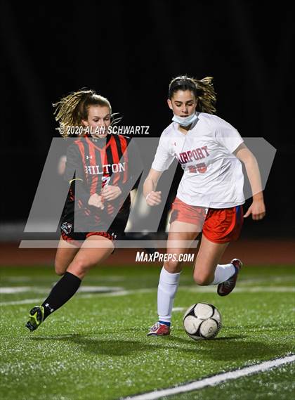 Thumbnail 3 in Fairport vs. Hilton (NYSPHSAA Class AA Final) photogallery.