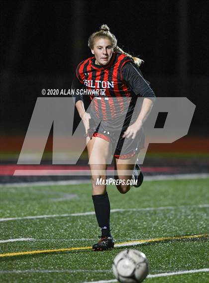 Thumbnail 3 in Fairport vs. Hilton (NYSPHSAA Class AA Final) photogallery.
