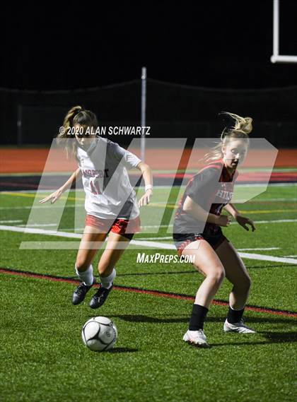 Thumbnail 2 in Fairport vs. Hilton (NYSPHSAA Class AA Final) photogallery.