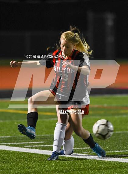 Thumbnail 2 in Fairport vs. Hilton (NYSPHSAA Class AA Final) photogallery.
