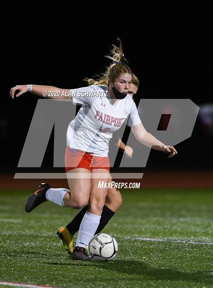 Thumbnail 2 in Fairport vs. Hilton (NYSPHSAA Class AA Final) photogallery.