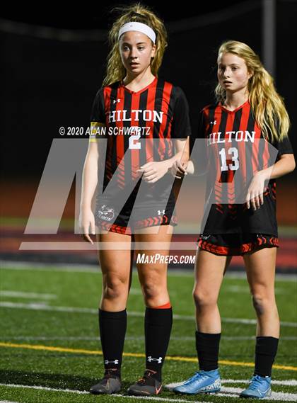 Thumbnail 3 in Fairport vs. Hilton (NYSPHSAA Class AA Final) photogallery.
