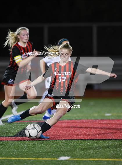 Thumbnail 3 in Fairport vs. Hilton (NYSPHSAA Class AA Final) photogallery.