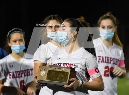 Thumbnail 2 in Fairport vs. Hilton (NYSPHSAA Class AA Final) photogallery.