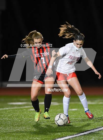 Thumbnail 2 in Fairport vs. Hilton (NYSPHSAA Class AA Final) photogallery.