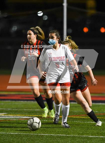 Thumbnail 3 in Fairport vs. Hilton (NYSPHSAA Class AA Final) photogallery.
