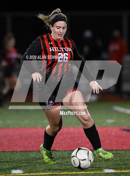 Thumbnail 2 in Fairport vs. Hilton (NYSPHSAA Class AA Final) photogallery.