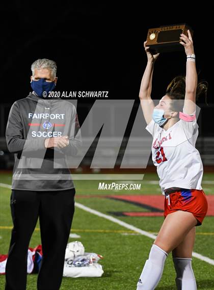 Thumbnail 2 in Fairport vs. Hilton (NYSPHSAA Class AA Final) photogallery.