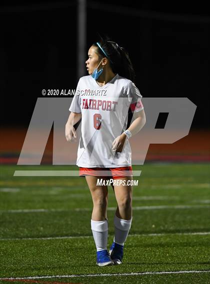 Thumbnail 3 in Fairport vs. Hilton (NYSPHSAA Class AA Final) photogallery.
