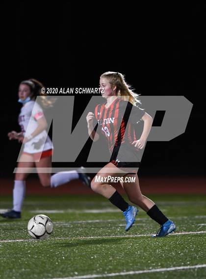 Thumbnail 3 in Fairport vs. Hilton (NYSPHSAA Class AA Final) photogallery.