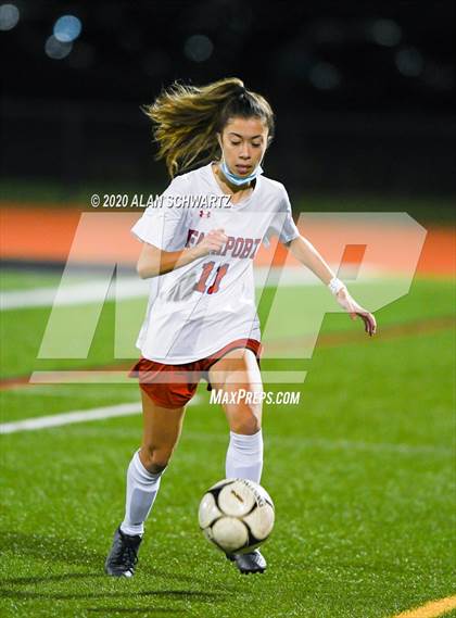 Thumbnail 1 in Fairport vs. Hilton (NYSPHSAA Class AA Final) photogallery.