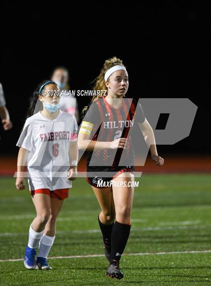 Thumbnail 3 in Fairport vs. Hilton (NYSPHSAA Class AA Final) photogallery.
