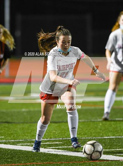 Thumbnail 3 in Fairport vs. Hilton (NYSPHSAA Class AA Final) photogallery.