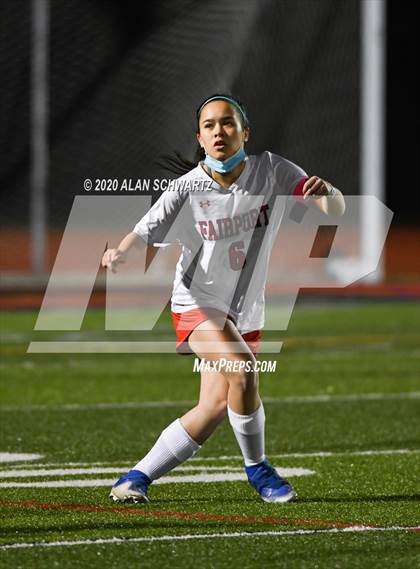 Thumbnail 2 in Fairport vs. Hilton (NYSPHSAA Class AA Final) photogallery.