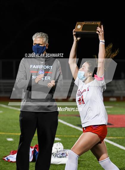 Thumbnail 3 in Fairport vs. Hilton (NYSPHSAA Class AA Final) photogallery.