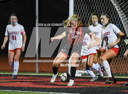 Thumbnail 2 in Fairport vs. Hilton (NYSPHSAA Class AA Final) photogallery.