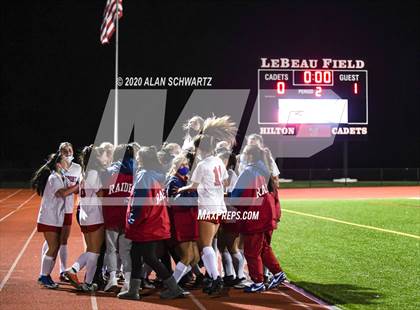 Thumbnail 3 in Fairport vs. Hilton (NYSPHSAA Class AA Final) photogallery.