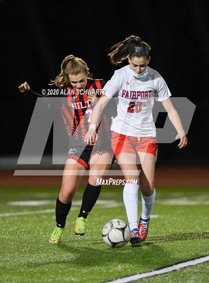 Thumbnail 1 in Fairport vs. Hilton (NYSPHSAA Class AA Final) photogallery.