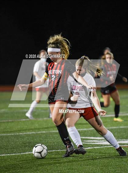 Thumbnail 3 in Fairport vs. Hilton (NYSPHSAA Class AA Final) photogallery.