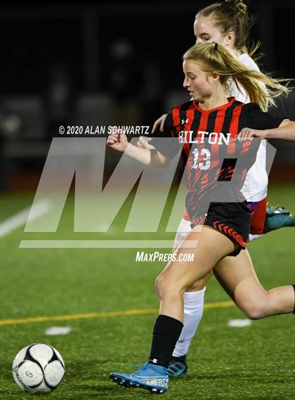 Thumbnail 2 in Fairport vs. Hilton (NYSPHSAA Class AA Final) photogallery.
