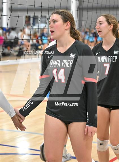 Thumbnail 1 in Tampa Prep vs. Mica Mountain (Nike TOC Southwest) photogallery.