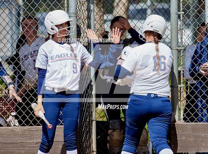 Thumbnail 3 in Pleasant Valley vs. Pleasant Grove (Stephanie LeDoux Tournament) photogallery.