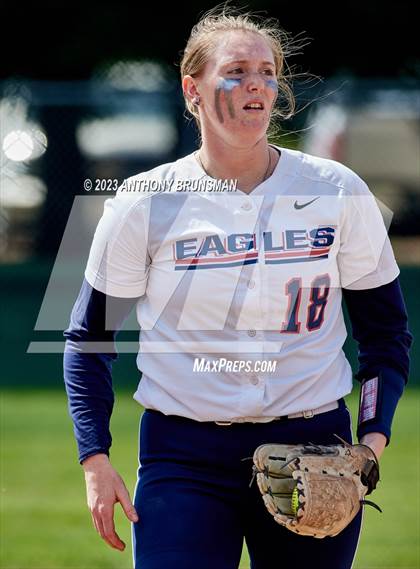 Thumbnail 3 in Pleasant Valley vs. Pleasant Grove (Stephanie LeDoux Tournament) photogallery.
