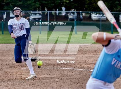 Thumbnail 1 in Pleasant Valley vs. Pleasant Grove (Stephanie LeDoux Tournament) photogallery.