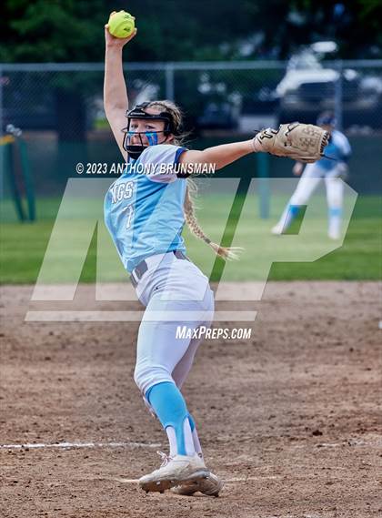 Thumbnail 1 in Pleasant Valley vs. Pleasant Grove (Stephanie LeDoux Tournament) photogallery.