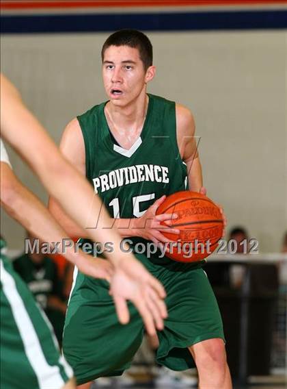 Thumbnail 1 in Providence vs. Golden Valley (Chaminade Holiday Classic) photogallery.