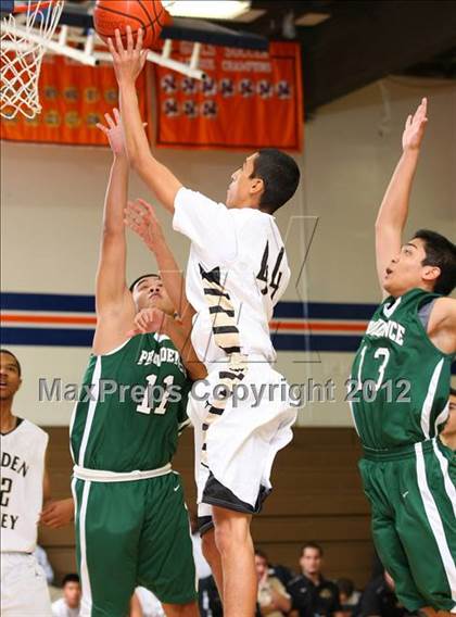 Thumbnail 1 in Providence vs. Golden Valley (Chaminade Holiday Classic) photogallery.