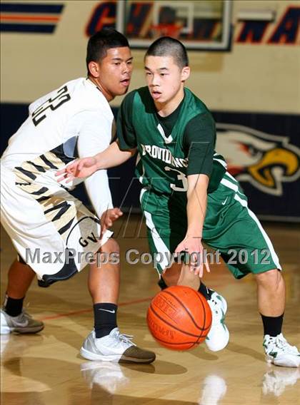 Thumbnail 1 in Providence vs. Golden Valley (Chaminade Holiday Classic) photogallery.