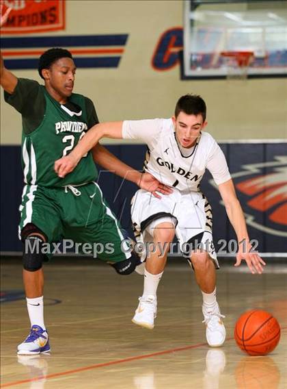 Thumbnail 2 in Providence vs. Golden Valley (Chaminade Holiday Classic) photogallery.