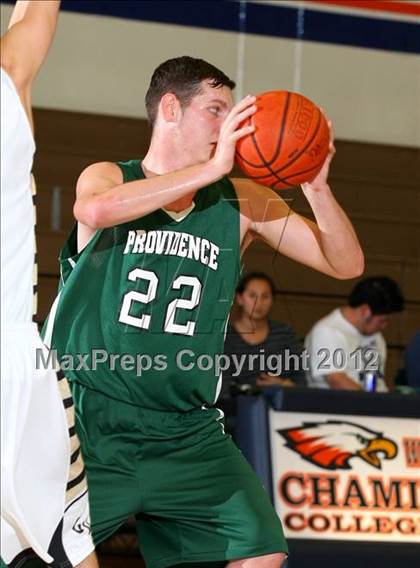 Thumbnail 1 in Providence vs. Golden Valley (Chaminade Holiday Classic) photogallery.